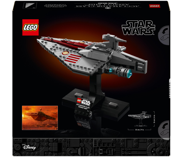 LEGO Star Wars 75404 Krążownik szturmowy typu  Acclamator - 1284231 - zdjęcie 3